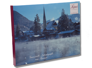 Adventskalender mit 300g Pralinen